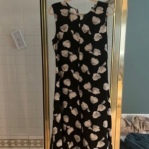 Theory, new with tags, black and white floral dress